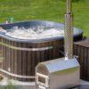 Hottub Square 200x200cm met externe kachel - Afbeelding 4