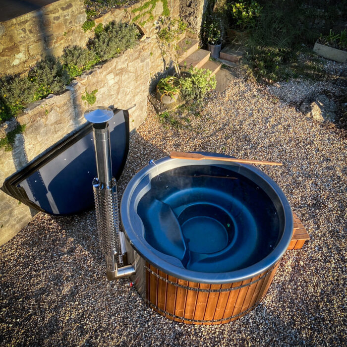 Hottub Round 200cm met interne kachel - Afbeelding 11