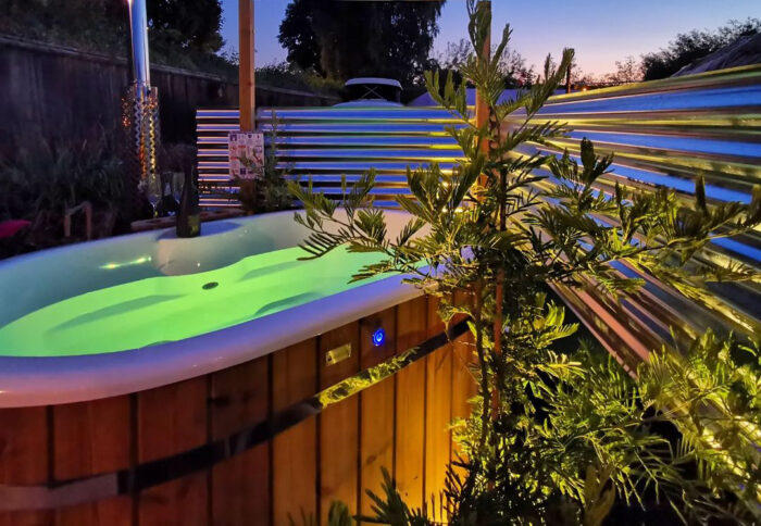 Hottub Round 200cm met interne kachel - Afbeelding 8