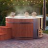 Hottub Round 200cm met interne kachel - Afbeelding 9