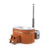 Hottub Oval 180x120cm met externe kachel