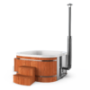 Hottub Square 200x200cm met interne kachel