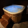 Hottub Square 200x200cm met interne kachel - Afbeelding 6