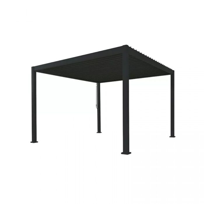 Alumel overkapping - 3x4 meter - Graphite